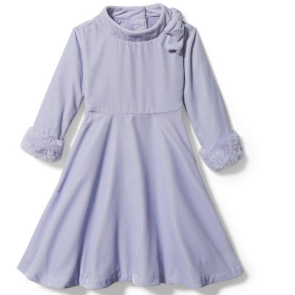 Janie and Jack Girls Lilac Dress size 6